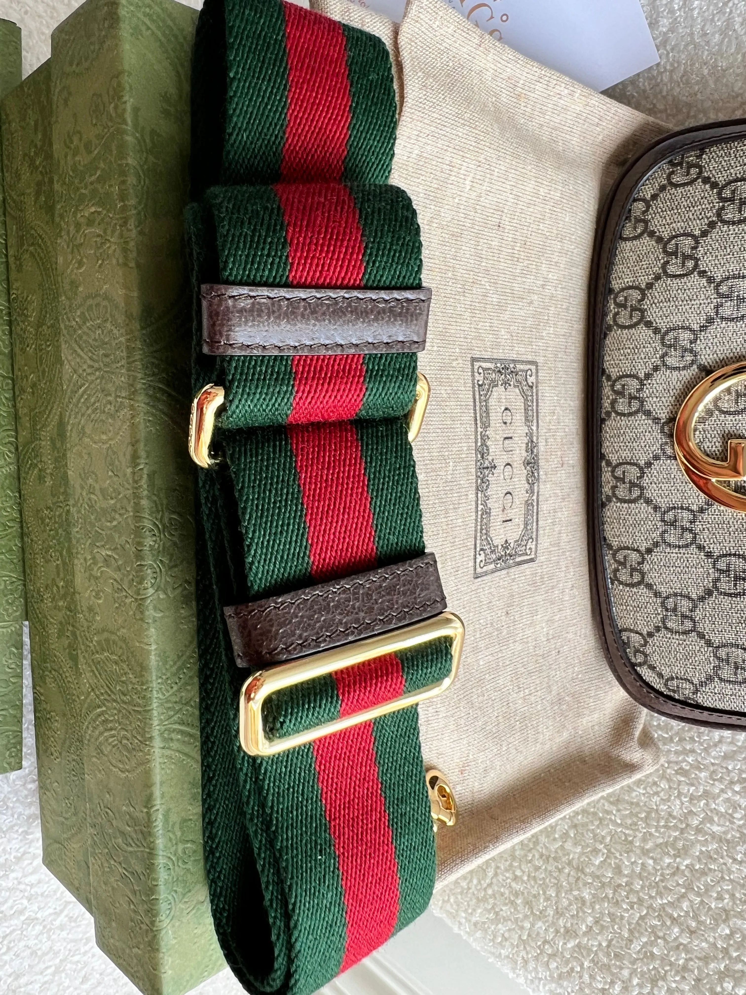 Gucci Supreme Blondie Shoulder Bag (RRP £1270)
