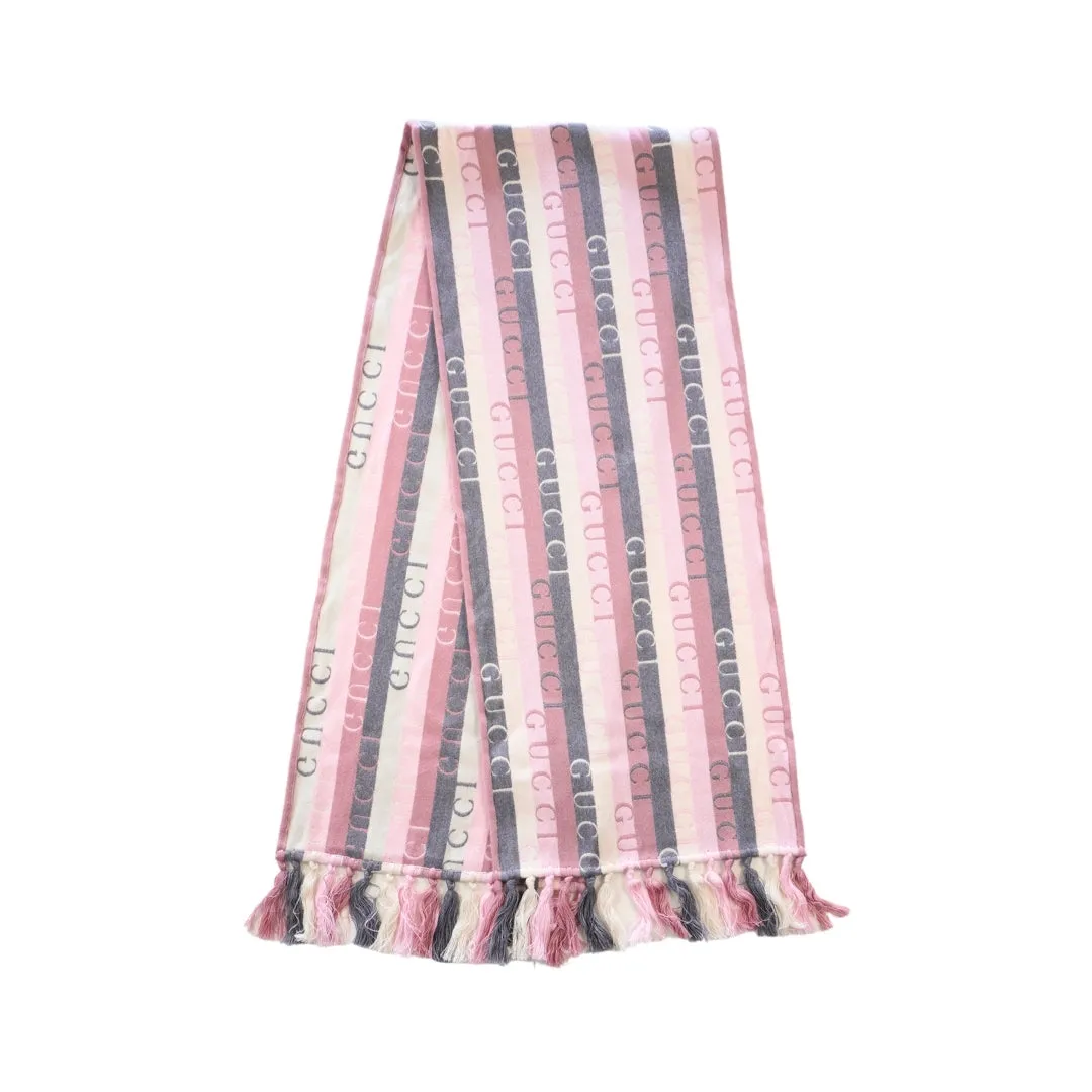 Gucci 'Wood Stripes' Scarf