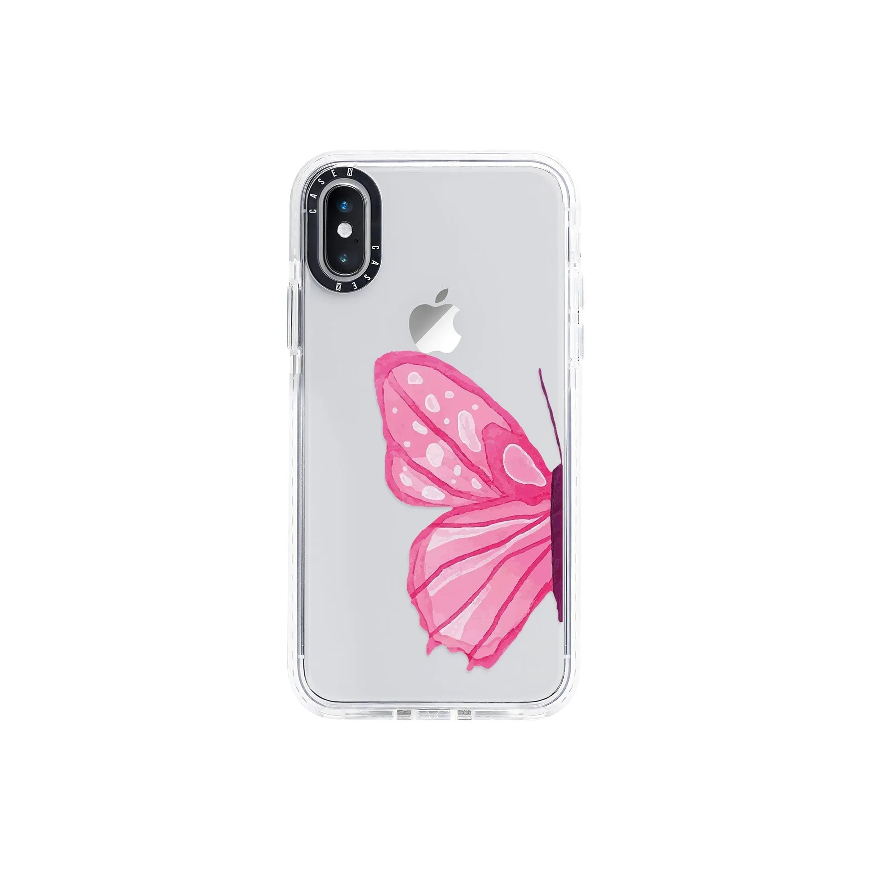 Half Pink Butterfly