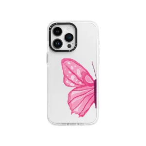 Half Pink Butterfly