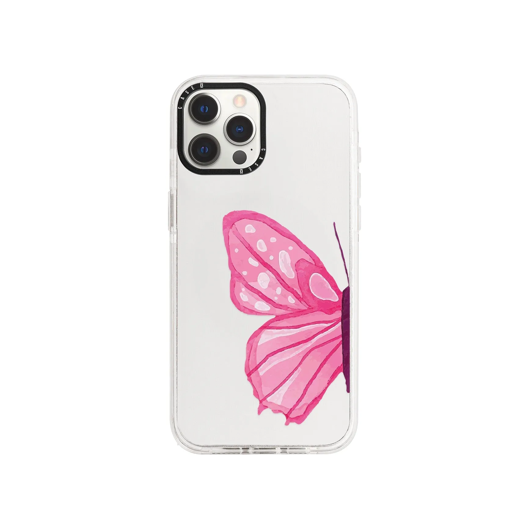 Half Pink Butterfly
