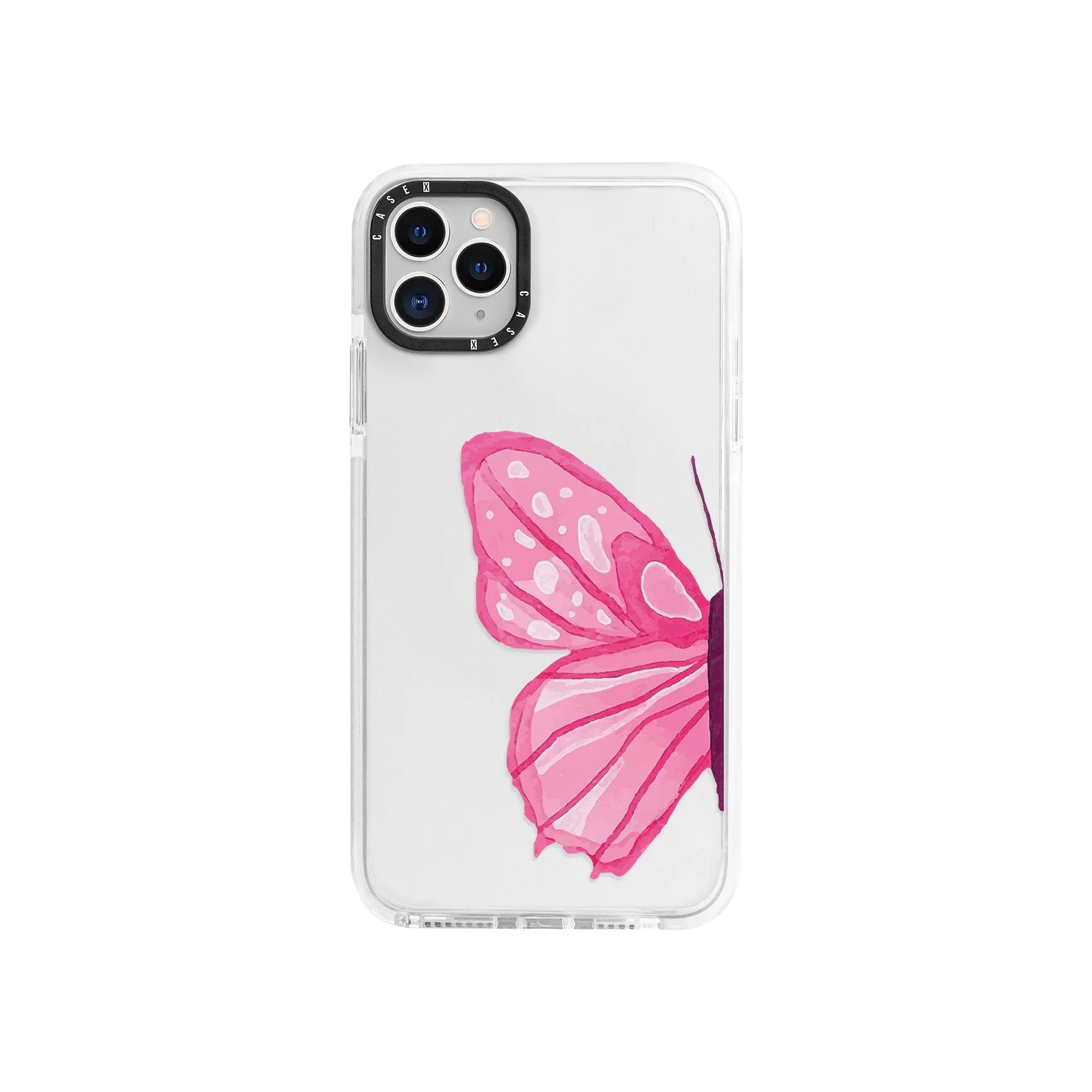 Half Pink Butterfly