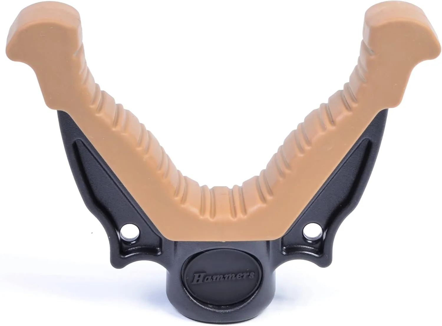 Hammers V Yoke Gun Rest Mount VM03 with Standard 1/4-20 Camera Thread Socket Soft Rubber Molded Top for Crossbow Shooting Hunting Mono-pod Bi-pod Tripod