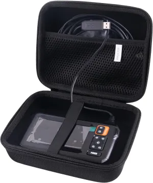 Hard EVA Carrying Case Compatible with MugEasy/Daxiongmao/DEPSTECH Borescope Inspection Camera,Lens Industrial Endoscope storage case (5M-10M line can also be accommodated)