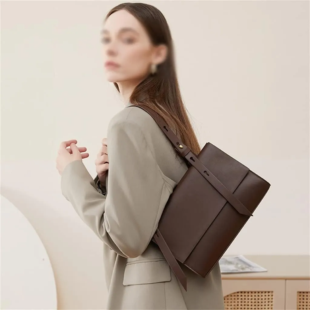 HBJWOV Sigle Shoulder Bag Ladies Spring Popular This Year Tote Cross Body Bag Deep Coffee Color Atmosphere