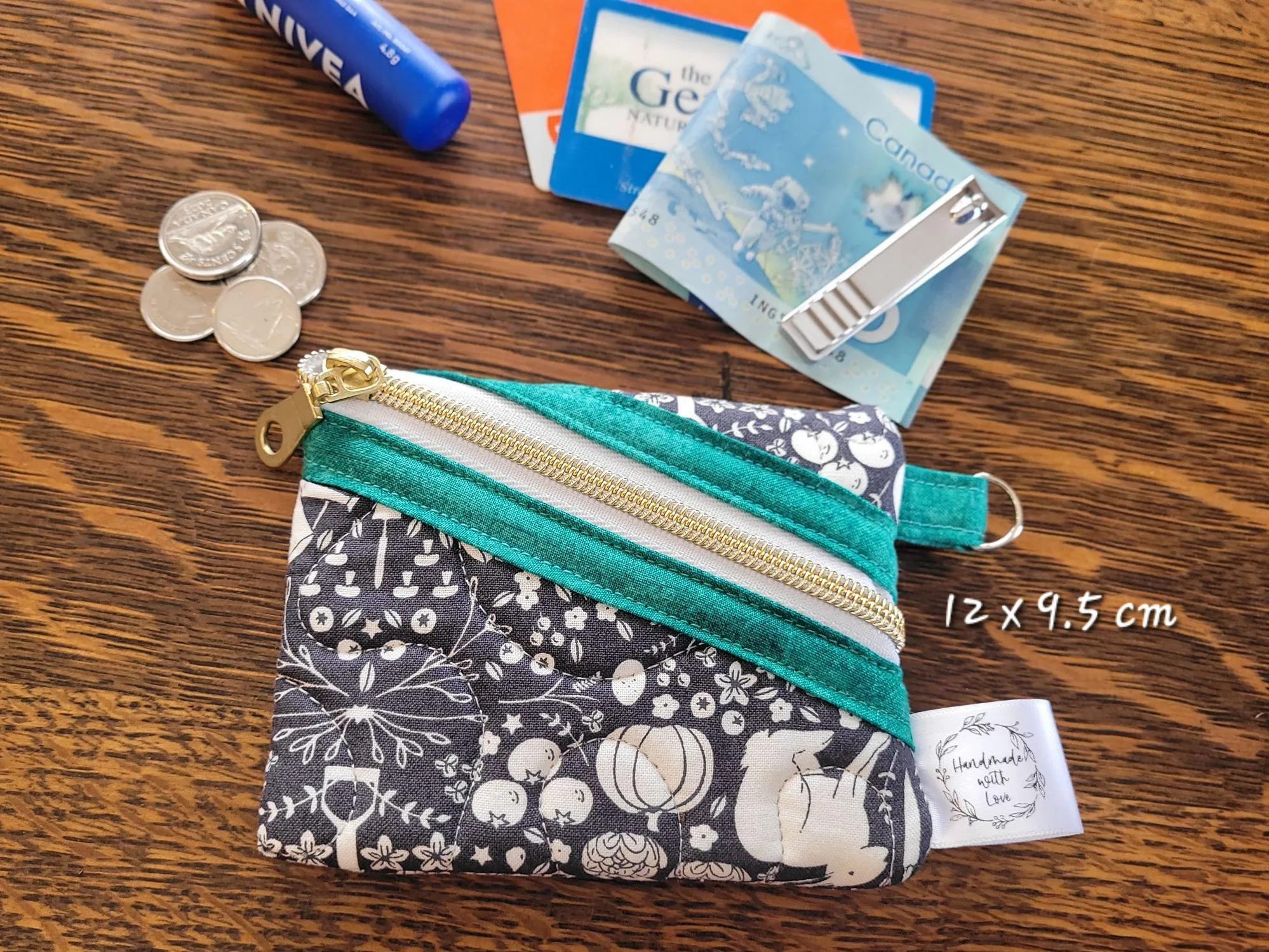 Hemingway Zipper Pouches