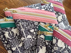 Hemingway Zipper Pouches