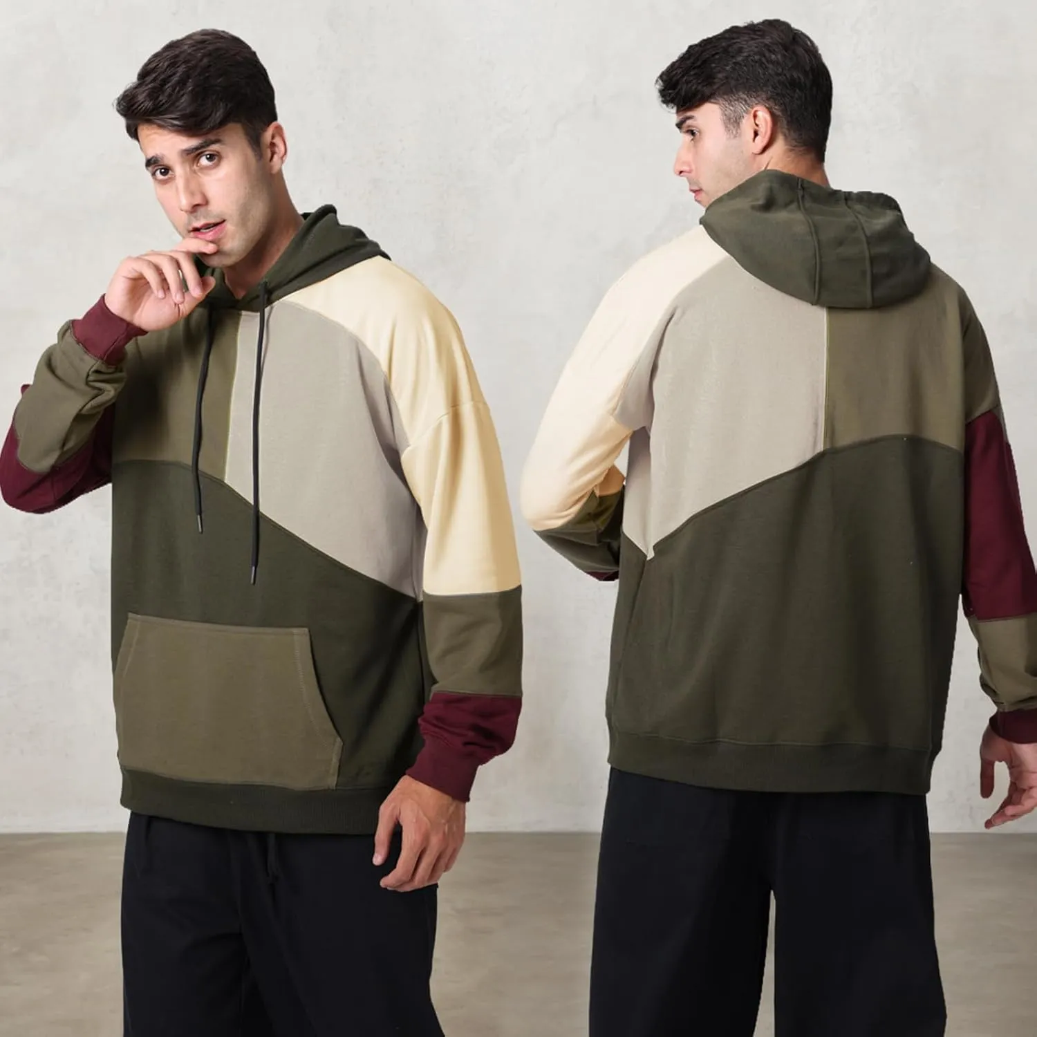 Hoodies for Men & Woman Pullover, Mens Fashion Hip-Hop Hooded Sweatshirt Casual Long Sleeve