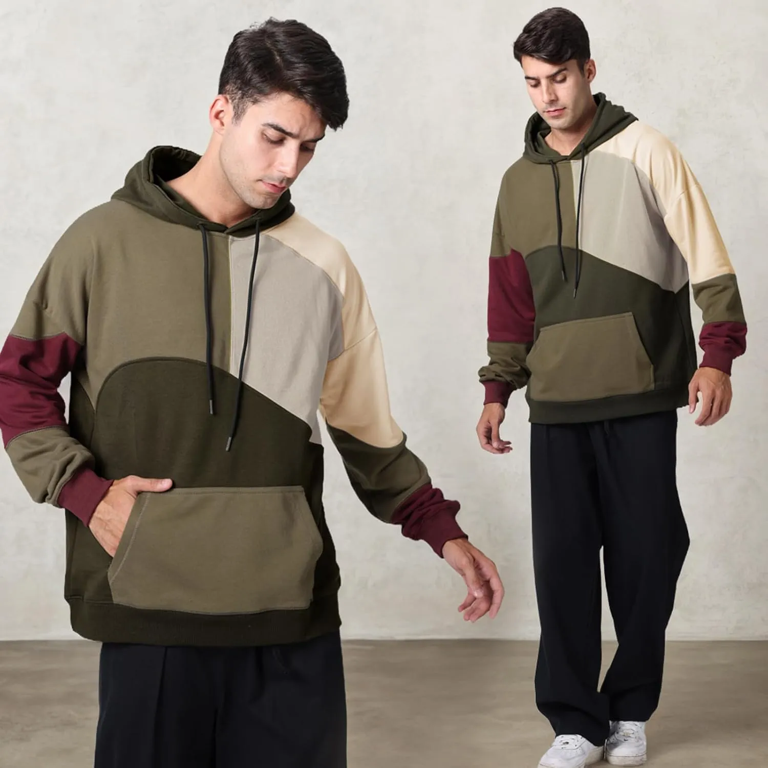 Hoodies for Men & Woman Pullover, Mens Fashion Hip-Hop Hooded Sweatshirt Casual Long Sleeve