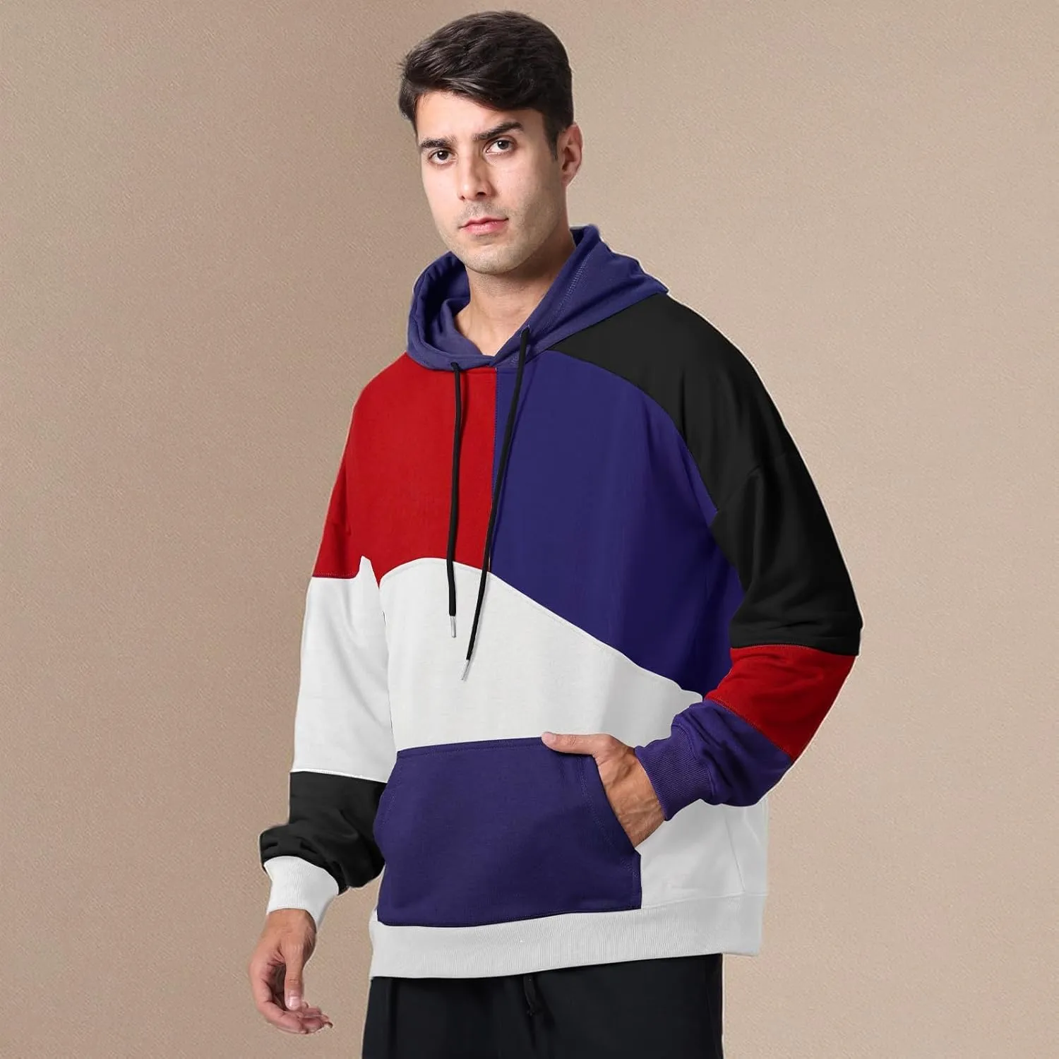Hoodies for Men & Woman Pullover, Mens Fashion Hip-Hop Hooded Sweatshirt Casual Long Sleeve