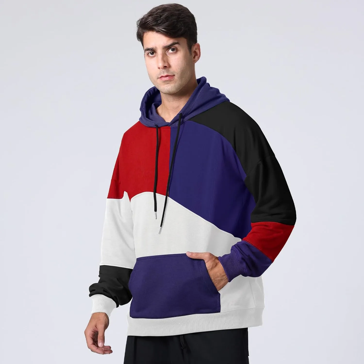 Hoodies for Men & Woman Pullover, Mens Fashion Hip-Hop Hooded Sweatshirt Casual Long Sleeve