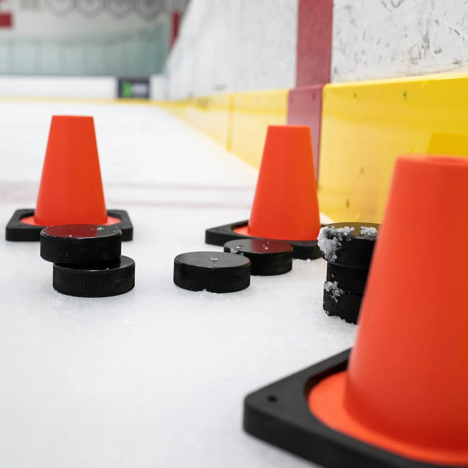 Howies Ice Hockey Pucks Bulk – Official 6oz Black Game Puck for Practice, Training, Pond Hockey & Competitive Play – Multi-Use Durable Professional Grade Rubber – Ideal for Teams & Players