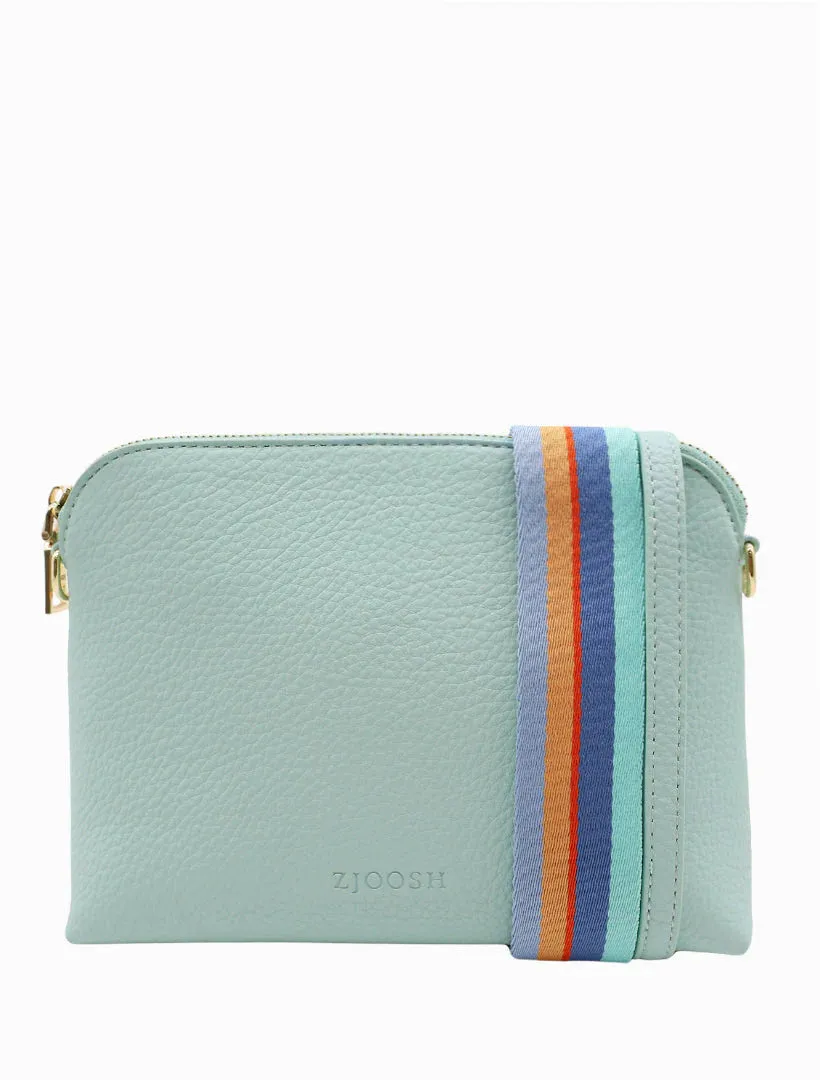 Hudson Crossbody Bag Seafoam