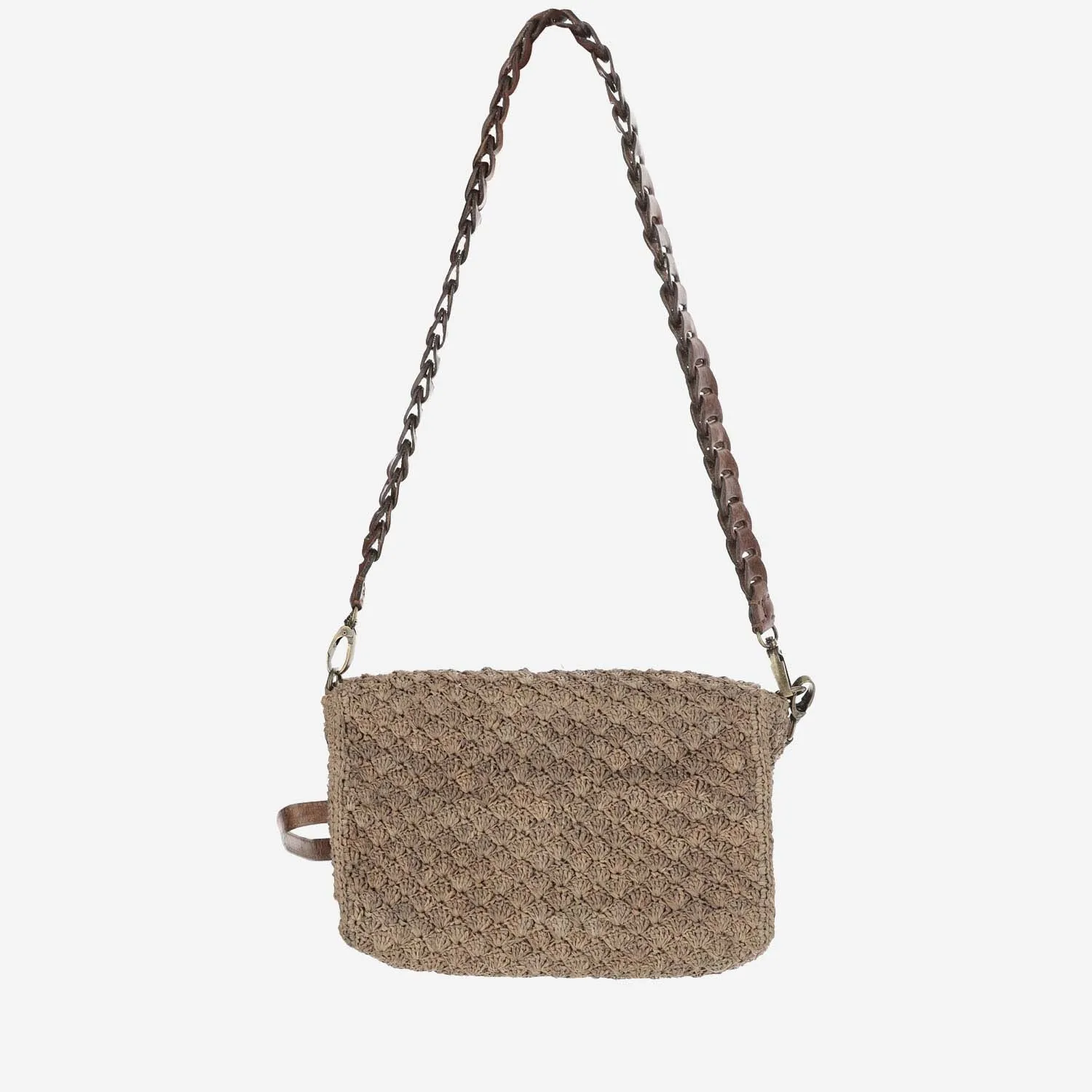 Ibeliv Sonia Bag In Raffia And Leather