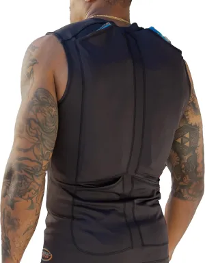 Ice Gel Packs relief for back pain, inflammation, swelling. soreness, sciatic pain. Compression fit, reauable gel ice packs.