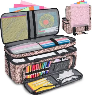 IMAGINING Cushion Carrying Case Bag Compatible with Cricut Maker/Maker 3, Cricut Explore Air 2/Explore 3, Cricut Organizer for Cricut Accessories