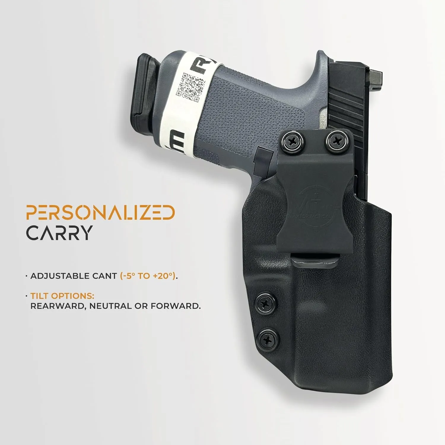 IWB High Sweat Shield Holster Fits Shadow Systems MR920 Inside Waistband Kydex Gun Holster American Made Durable Lightweight Carry Gear
