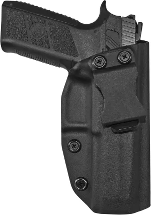 IWB Max Cover Holster Fits CZ P-07 Inside Waistband Kydex Gun Holster American Made Durable Lightweight Carry Gear