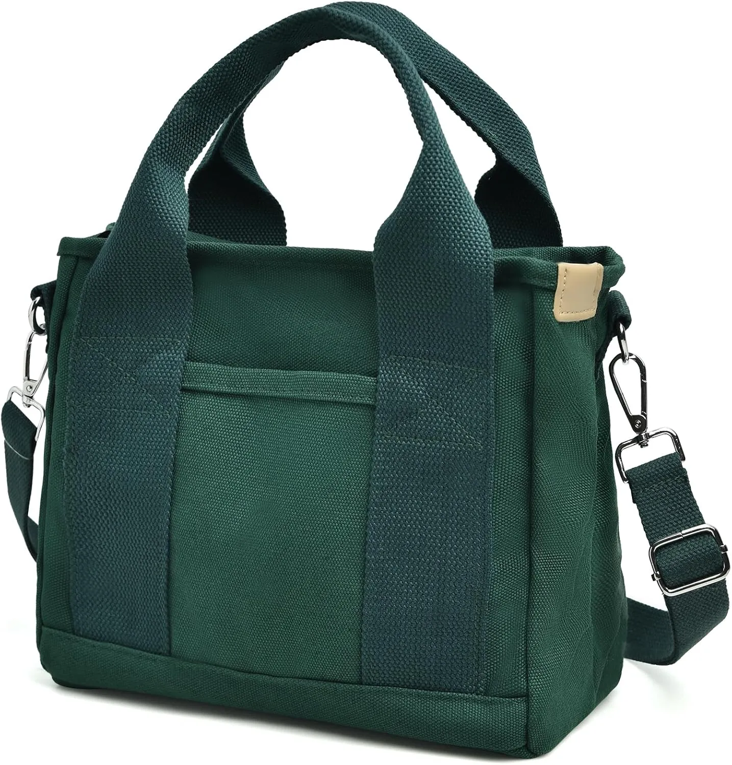IwIeIaIrI Canvas Tote Bag for Women with Multi Pockets,Trendy Shoulder Handbag with Compartments for shopping,Work,Beach