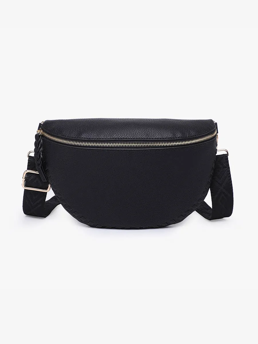 Janae Whipstitch Sling Bag