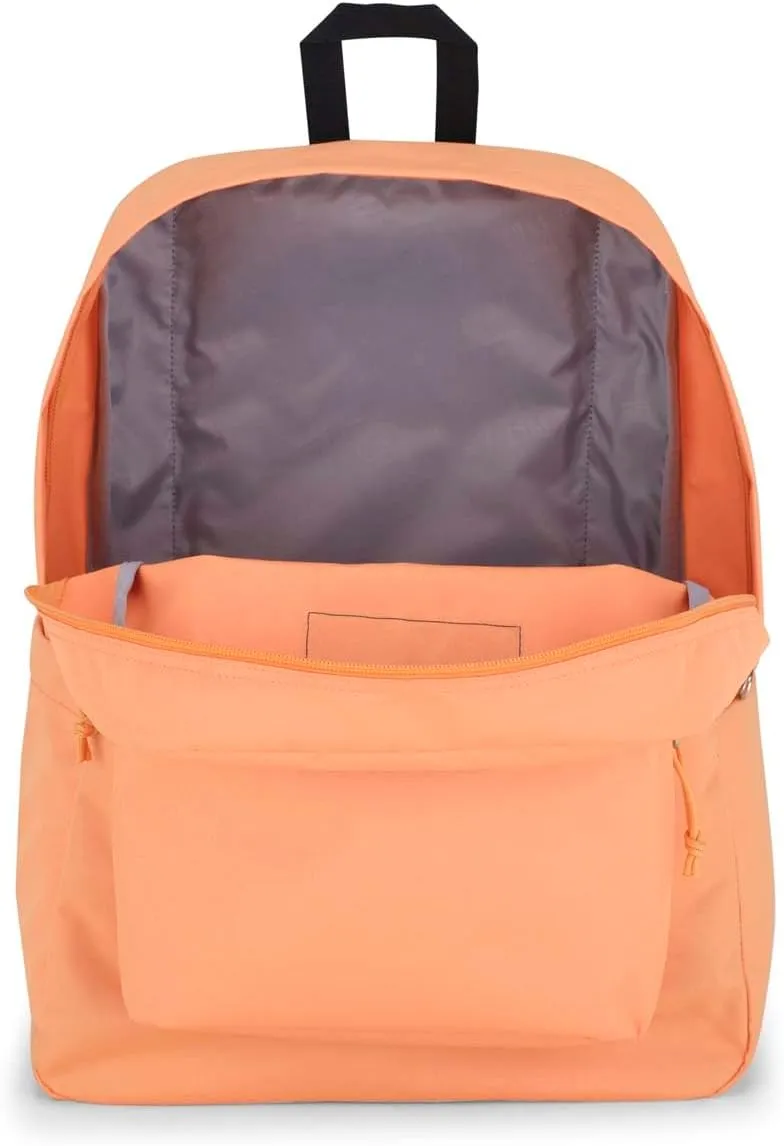 JanSport Superbreak Backpack - Durable, Lightweight Premium Backpack, Apricot Crush