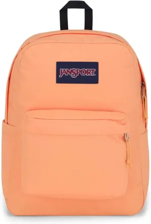 JanSport Superbreak Backpack - Durable, Lightweight Premium Backpack, Apricot Crush