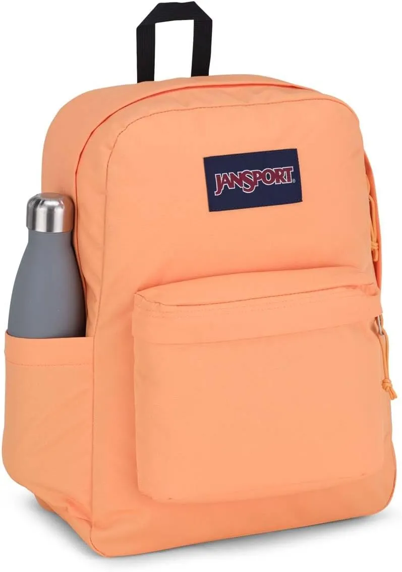 JanSport Superbreak Backpack - Durable, Lightweight Premium Backpack, Apricot Crush
