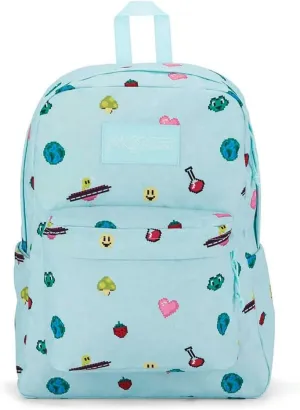 JanSport Superbreak Backpack - Durable, Lightweight Premium Backpack, Pixel Party