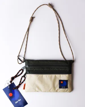 Japfac - Mini Candy Nylon Bag Deku (cream and green)