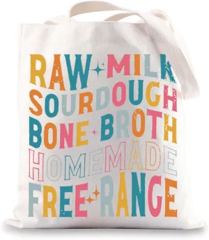 JNIAP Homestead Mama Tote Bag Homeschool Mom Gifts Sourdough Mama Handbag Homestead Barn Mom Wife Farm Wife Tote Bag