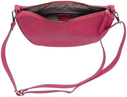 Joy Susan Women's Fashion Purse Miranda Crescent Crossbody Bag Hand Bag