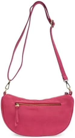 Joy Susan Women's Fashion Purse Miranda Crescent Crossbody Bag Hand Bag
