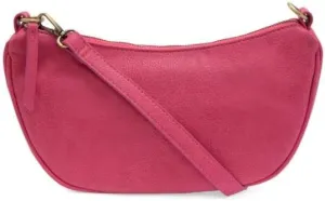 Joy Susan Women's Fashion Purse Miranda Crescent Crossbody Bag Hand Bag