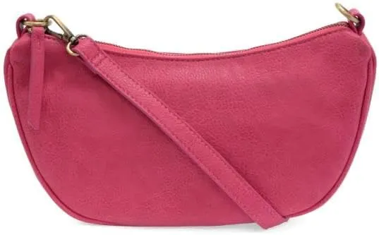Joy Susan Women's Fashion Purse Miranda Crescent Crossbody Bag Hand Bag