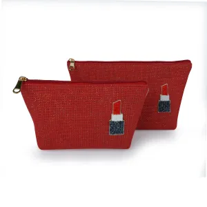 Jute Pouch (Lipstick)