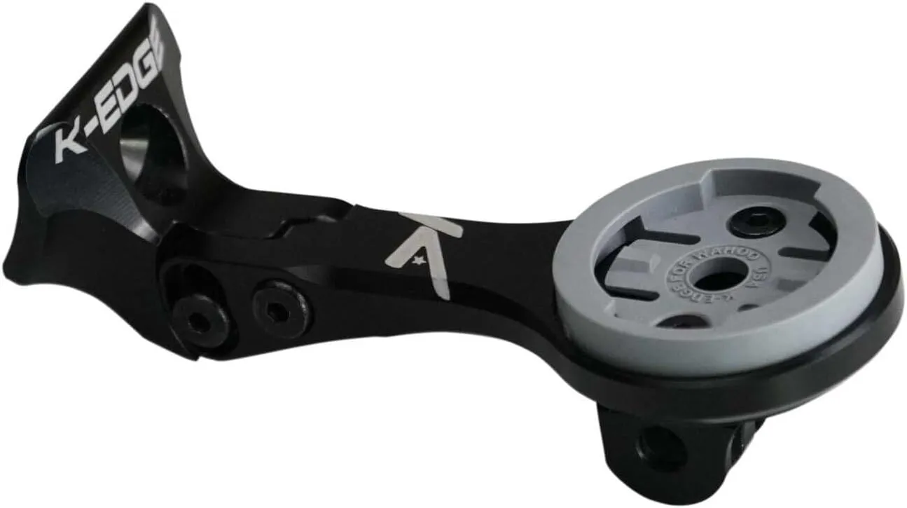 K-Edge | Gen 6 Madone/Emonda Bicycle Computer Combo Mount | for Wahoo GPS Devices | Durable, Aerodynamic Bike Computer Mount