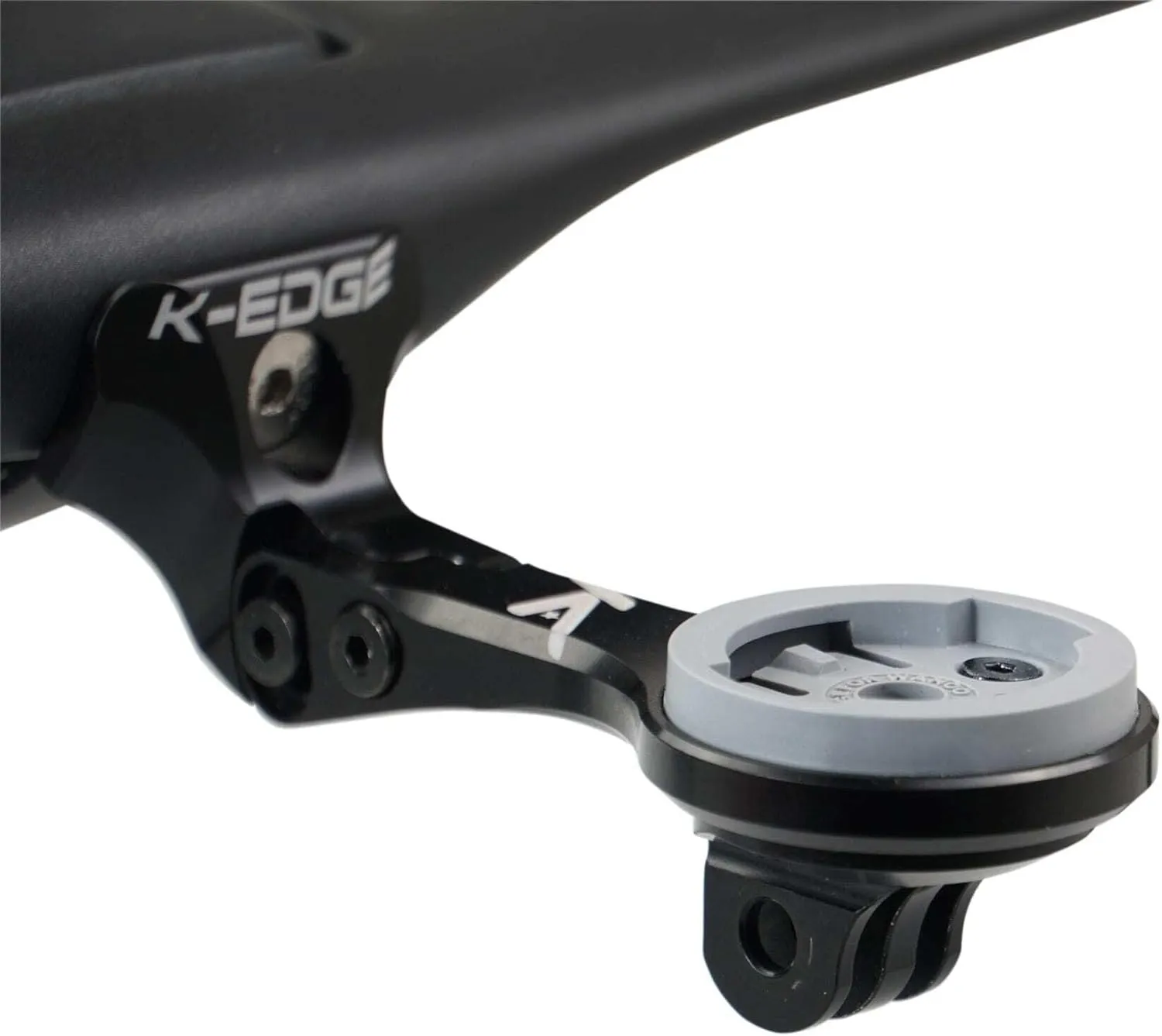 K-Edge | Gen 6 Madone/Emonda Bicycle Computer Combo Mount | for Wahoo GPS Devices | Durable, Aerodynamic Bike Computer Mount