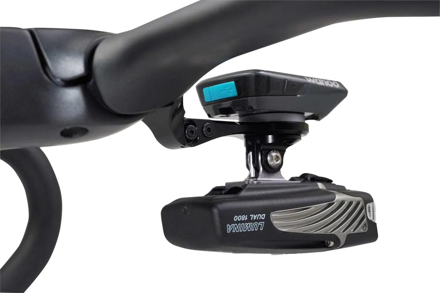 K-Edge | Gen 6 Madone/Emonda Bicycle Computer Combo Mount | for Wahoo GPS Devices | Durable, Aerodynamic Bike Computer Mount
