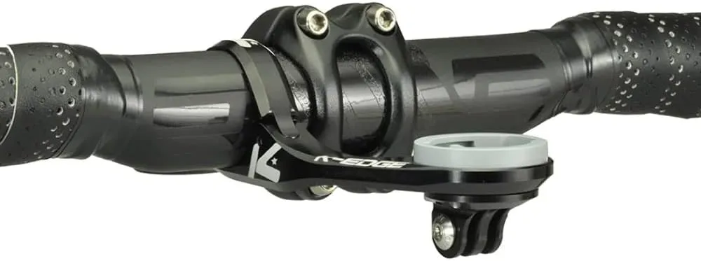K-Edge | Max Bicycle Computer Mount | for Wahoo GPS Devices | Black