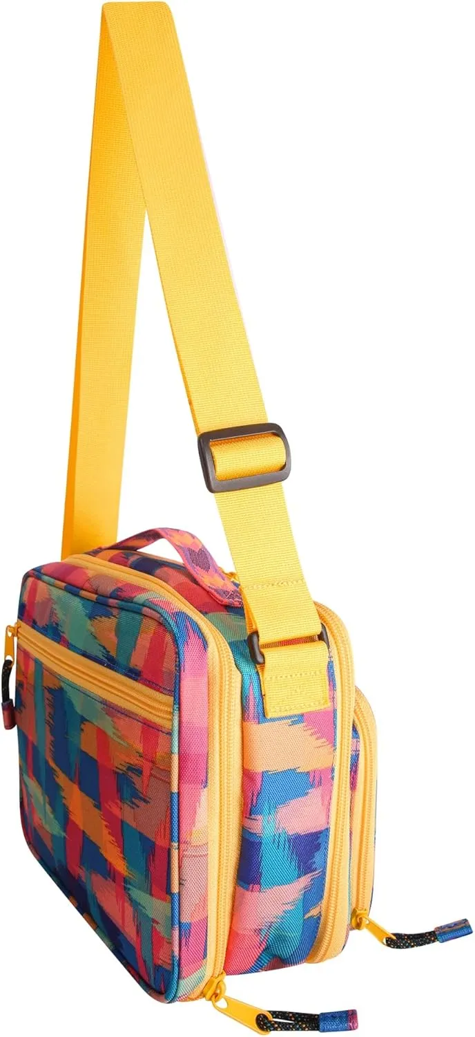 KAVU Passagrille Cooler Bag Insulated Crossbody Can Bag - Glam Gem
