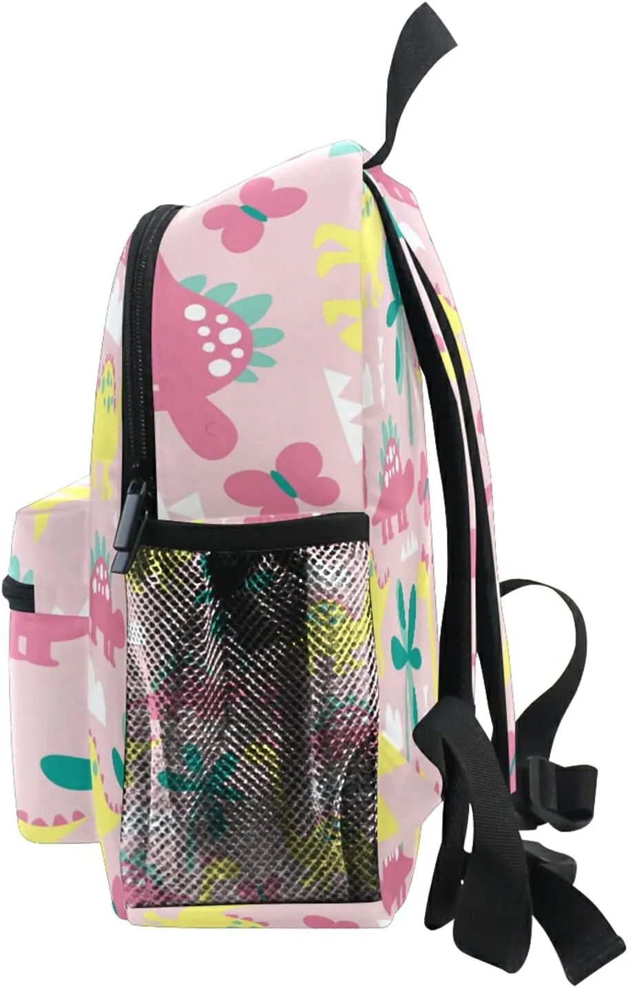 Kids Backpack Cute Cartoon Pink Dinosaur Animal Pattern Todder Backpack Lightweight Preschool Kindergarten Book Bag Practical and Durable Daycare Bag for Travel,Toys