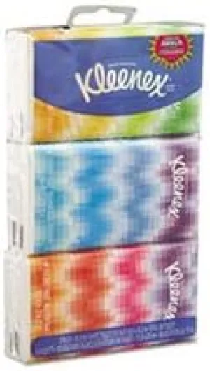 KIMBERLY-CLARK PROFESSIONAL KLEENEX Facial Tissue Pocket Packs 8 1/5"/15 per pack/36 packs of 30 tissues each/Pocket Pack/Qty 36/8 2/5"