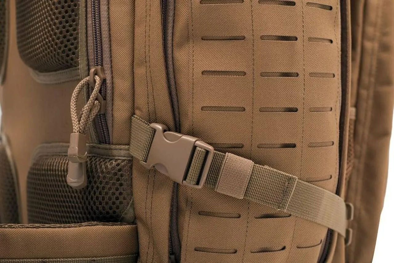 LAPG Atlas 72 Hour Tactical Backpack for Men & Women, Large Bug Out Bag with MOLLE System, Hiking Hunting Combat Backpack, Grey