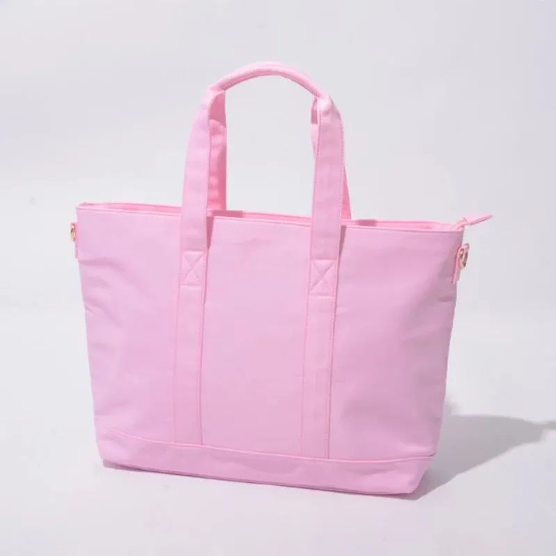 Large Nylon Weekender Tote Bag