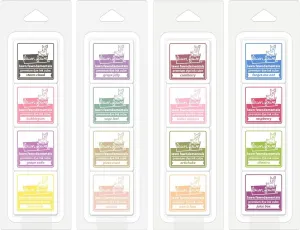 Lawn Fawn Ink Cubes - 16 Colors - County Fair, Farmer's Market, Sunday Brunch & Secret Garden - 4 Items