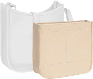Lckaey Felt Organizer- for Evelyne 33 Bag Evelyne GM Bags Insert- Purse Organizer-1003Khaki-L