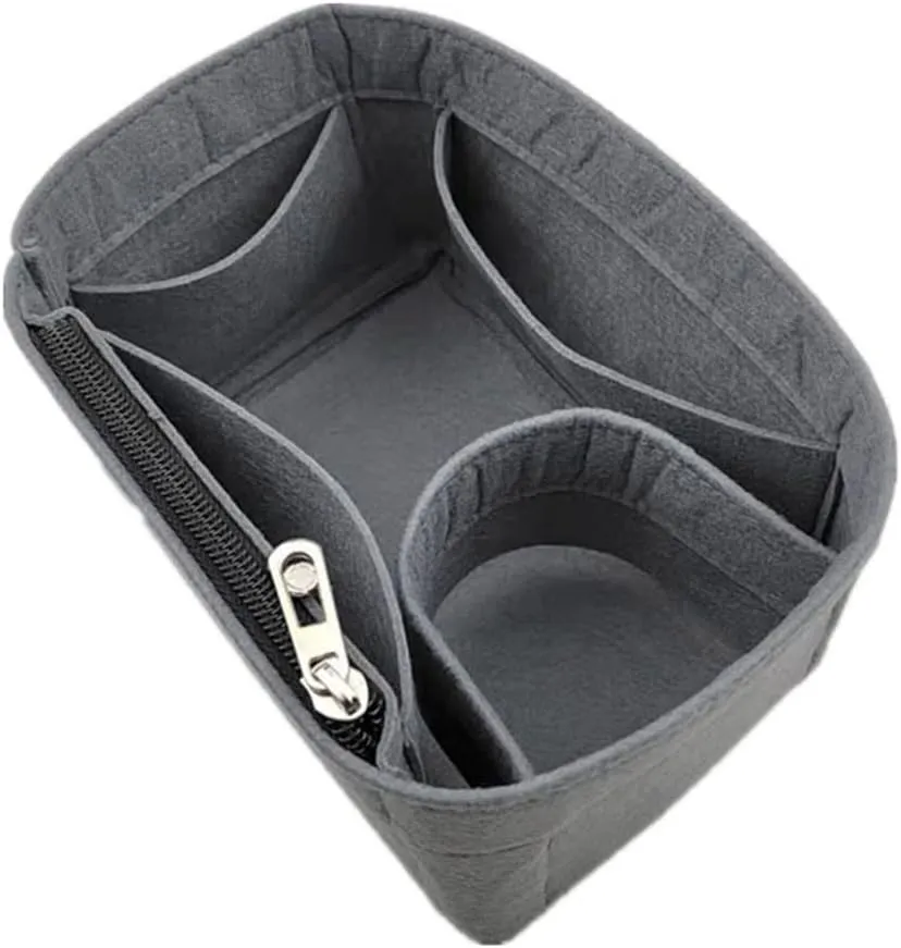 Lckaey picotin 26 organizer Organizer for 18 22 26 bag insert Purse strap1098grey-L