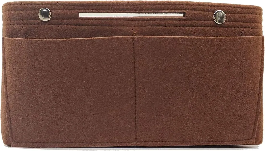 LEXSION Felt Purse Organizer Insert - Multi Pocket Bag in Bag Organizer Shaper