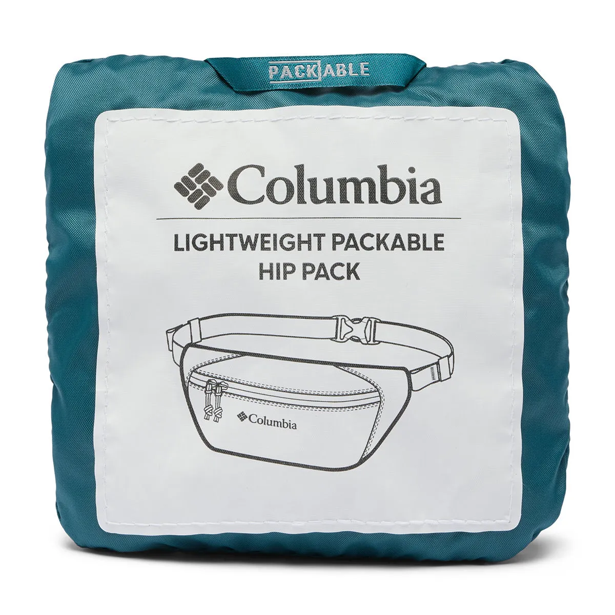 Lightweight Packable Hip Pack - River Blue