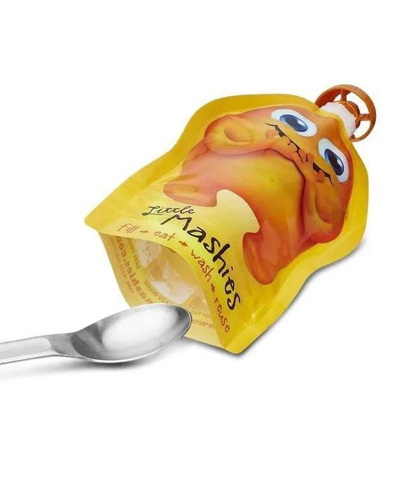 Little Mashies Reusable Food Pouches - 10 Pack